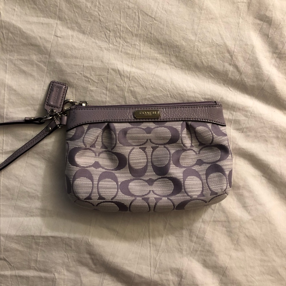 NWOT Coach Signature Wristlet